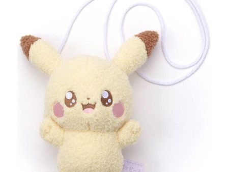 Pokemon Center Original Pokepeace Plush Pouch Pikachu JAPAN OFFICIAL For Discount