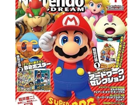 Tokuma Shoten Nintendo DREAM 2024 Jan Magazine JAPAN OFFICIAL Online now