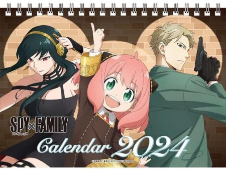 Ensky SPY×FAMILY Desktop Calendar 2024 CL-013 JAPAN OFFICIAL Sale