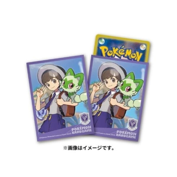 Pokemon Card Sleeves Pokemon Trainer Florian & Sprigatito JAPAN OFFICIAL Online