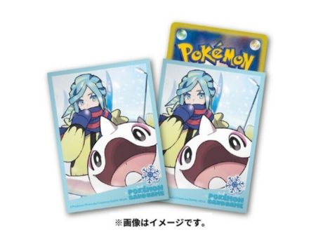 Pokemon Card Sleeves Pokemon Trainer Grusha & Cetoddle JAPAN OFFICIAL Cheap