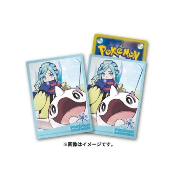 Pokemon Card Sleeves Pokemon Trainer Grusha & Cetoddle JAPAN OFFICIAL Cheap