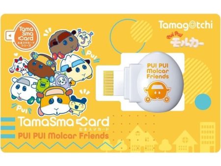 BANDAI Tamagotchi Tamasma Smart Card PUI PUI Molcar Friends JAPAN OFFICIAL Fashion