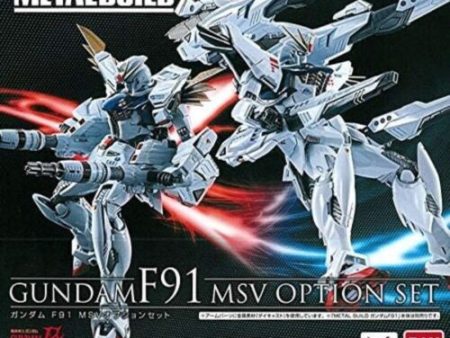 BANDAI METAL BUILD Gundam F91 MSV Option Set Figure JAPAN OFFICIAL on Sale