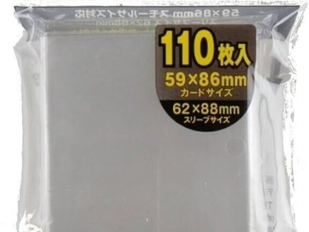 Epoch Card Supply Series Card Sleeve Soft Clear Small Size JAPAN OFFICIAL Online Hot Sale