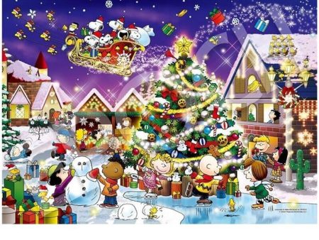 Epoch Jigsaw Puzzle PEANUTS Snoopy Happy Christmas 500 piece JAPAN OFFICIAL For Cheap