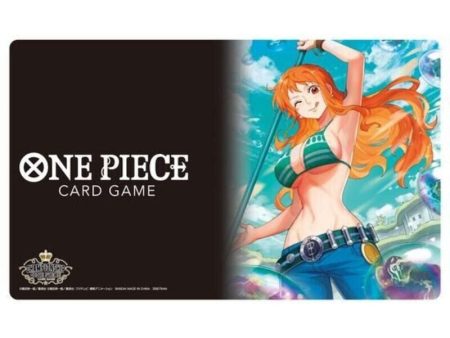 BANDAI One Piece Card Game Championship Set 2022 Nami Playmat & Storage Box For Discount