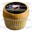 Veterans Day American Flag Edible Cake Topper Image ABPID54350 For Discount