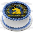 Boston Marathon Logo Edible Cake Topper Image ABPID54284 Fashion