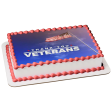 Thank You Veterans American Flag Edible Cake Topper Image ABPID54348 For Discount