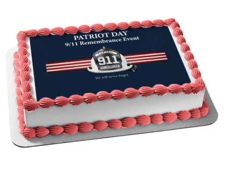 Patriot Day 9 11 Edible Cake Topper Image ABPID54210 For Discount