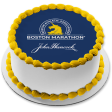 Boston Marathon Logo Edible Cake Topper Image ABPID54282 Cheap