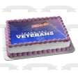 Thank You Veterans American Flag Edible Cake Topper Image ABPID54348 For Discount