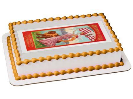 California Admission Day Admission Day Poster Edible Cake Topper Image ABPID54201 Online now