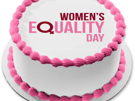 Women s Equality Day Edible Cake Topper Image ABPID54182 Discount