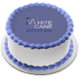 White Cane Safety Day Edible Cake Topper Image ABPID54290 For Discount