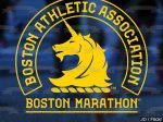 Boston Marathon Logo Edible Cake Topper Image ABPID54284 Fashion