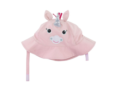 Zoocchini - Cappellino Estivo Baby UPF 50 Unicorno Fashion