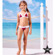 I Am Bikini - Bikini Triangolo Fucsia Glitter Bambina Junior on Sale