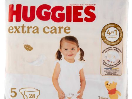 Huggies - Pannolini Extra Care Grande Taglia 5   28 Pezzi For Sale