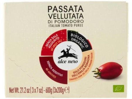 Alce Nero - Passata Vellutata in Brick Biologica 3x200gr Online