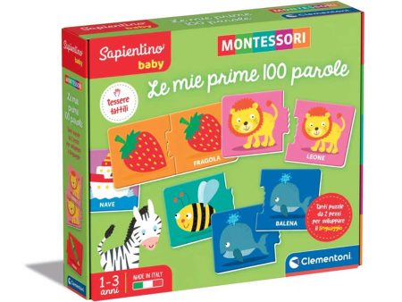 Clementoni - Sapientino: Le Mie Prime 100 Parole 16818 For Discount