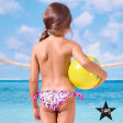 I Am Bikini - Costume Mutandina Unicorni Rosa Baby Bambina Online now