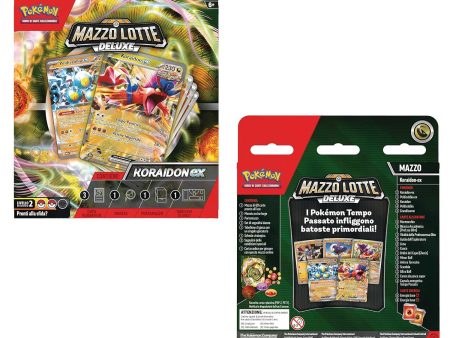 Pokemon - Mazzi Lotta Deluxe Koraidon Ex e Miraidon Ex Sale