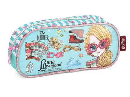 Estojo Simples Infantil Luna Lovegood Harry Potter Discount