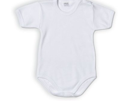 Ellepi - Body Neonato bianco a maniche corte in caldo cotone Online now