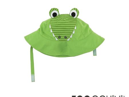 Zoocchini - Cappellino Estivo Baby UPF 50 Coccodrillo Online