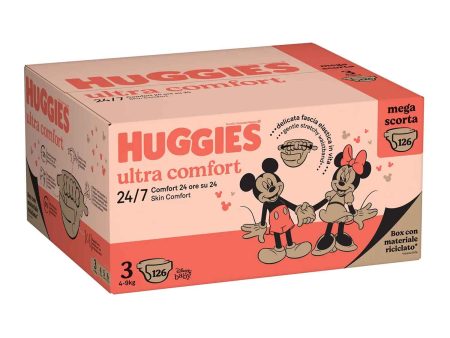 Huggies - Ultra Comfort Megapack Taglia 3 126pz Sale