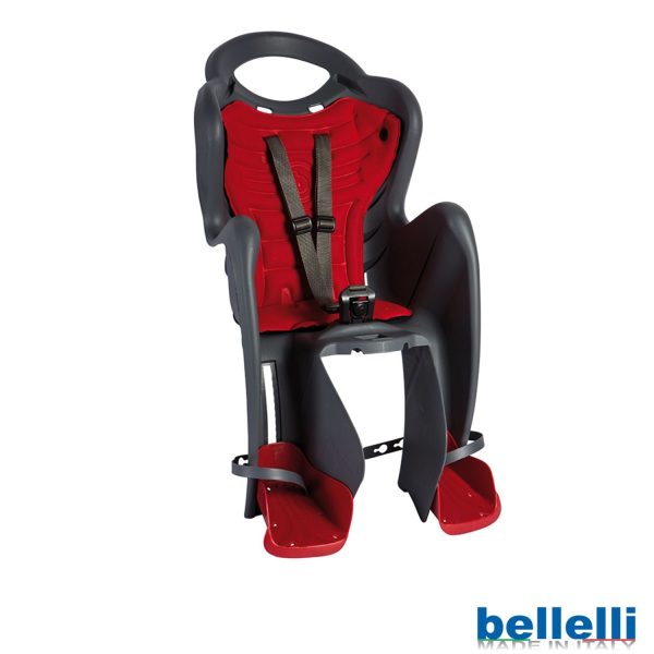 Bellelli - Seggiolino Bici Mr Fox Clamp - Posteriore - fino a 22 kg Supply