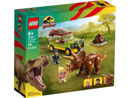 Lego -  Jurassic World La Ricerca Del Triceratopo 76959 Online Hot Sale