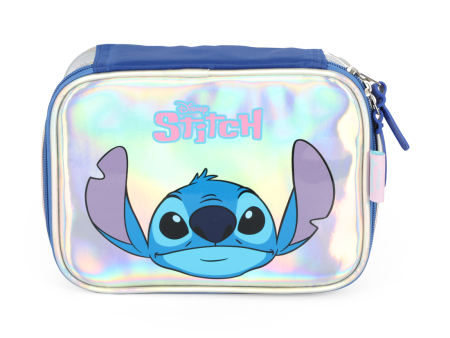 Estojo Box Metalizado Stitch Disney Hot on Sale