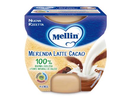 Mellin - Merenda Latte Cacao: Confezione 2x100 gr Fashion