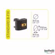 Bellelli - Seggiolino Bici Mr Fox Clamp - Posteriore - fino a 22 kg Supply