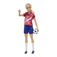 Mattel - Barbie Sport: Calciatrice Bambola Bionda HCN17 For Sale