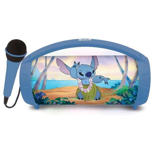 Altavoz Con Microfono Bluetooth Stitch Disney For Discount