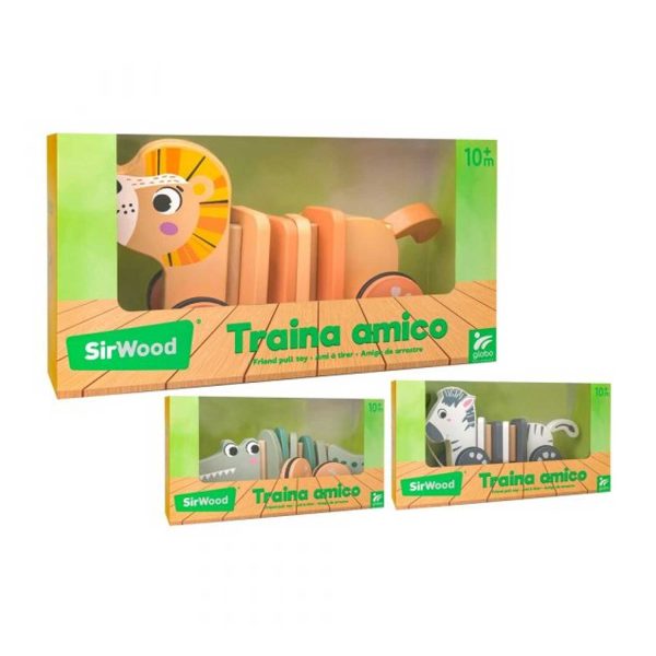 Globo - Legno Animali Trainabili Snodati Online Sale