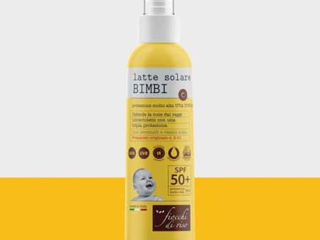 Fiocchi Di Riso - Latte Solare Spray Bimbi 50 + 140 ML Fashion