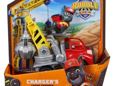 Vehiculo Clasico Charger Equipo Rubble Patrulla Canina Paw Patrol Discount