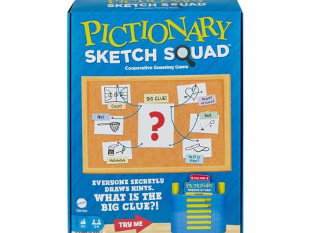 Mattel - Linea Games: Pictionary Sketch Squad HXH41 Discount