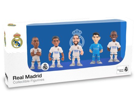 Blister 5 Figuras Minix Real Madrid 7Cm For Discount