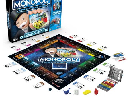 Hasbro - Monopoly Super Electronic Banking E8978103 Cheap