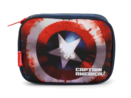 Estojo Box Infantil Capitão América Avengers on Sale