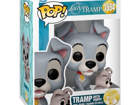 Figura Pop Disney La Dama Y El Vagabundo Tramp With Puppy Hot on Sale