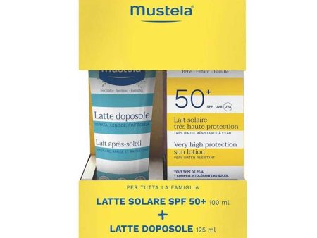 Mustela - Bipack Latte Solare  100 ml + Latte Doposole 125 ml Sale