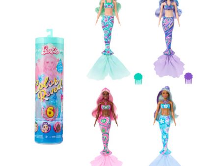 Mattel - Barbie Color Reveal Serie Sirene HRK12 Discount