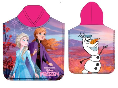 Poncho Toalla Frozen Disney Microfibra 3 For Sale